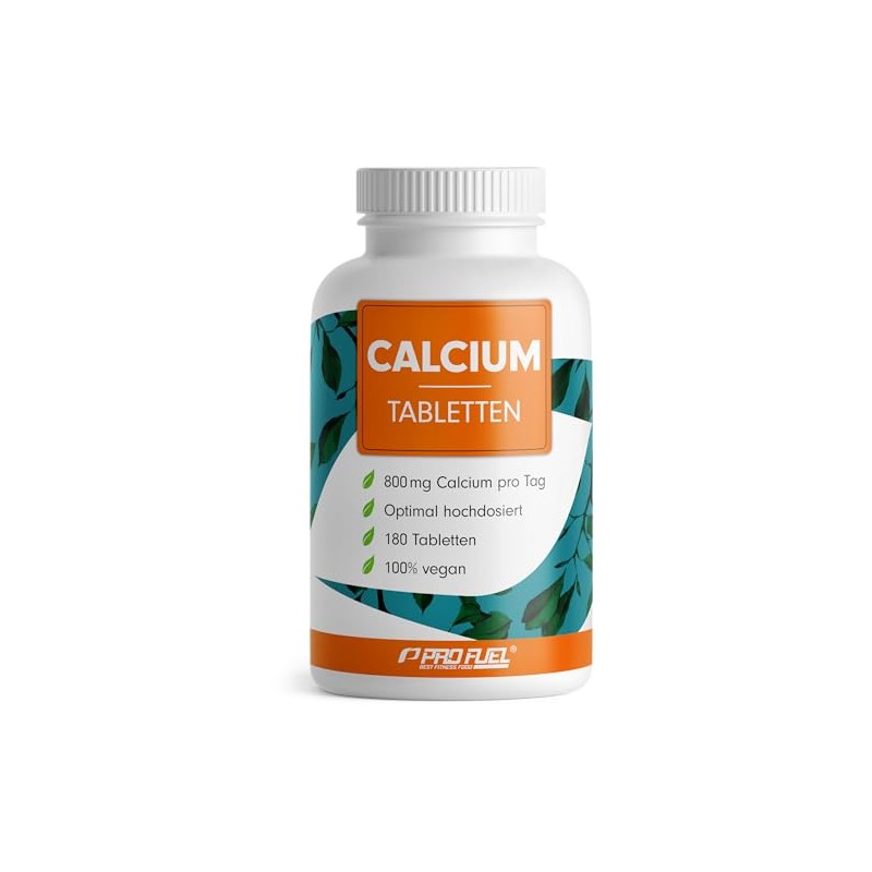 Calcium Tablets 180x – Optimal High Dose with 800 mg