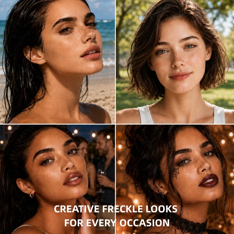 Arvile Dual Ended Freckle Pen, 2 in 1 Microblading Freckle