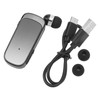 Retractable Wireless Headphones Bluetooth5.2 Earphones Clip On Earpiece Comfortable Headset
