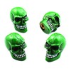 Bashineng Cars Tires Valve Stem Caps Cover Dustproof Cool Skull