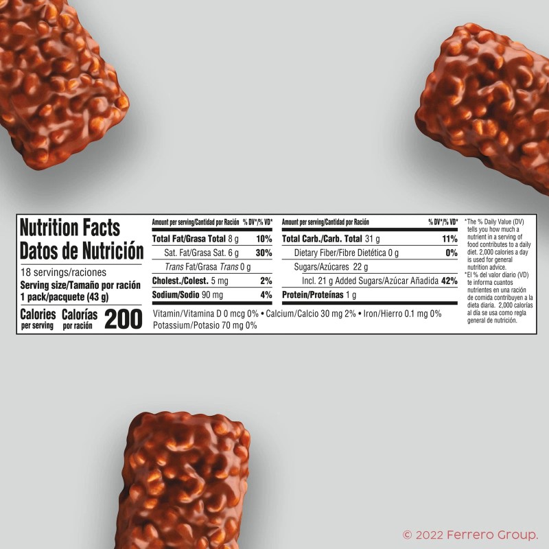 100 Grand Full Size Chocolate Bars Pack of 18 Individually