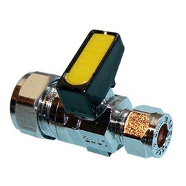 Metrogas 15mm x 10mm Mini Lever Gas Reducing Ball Valve