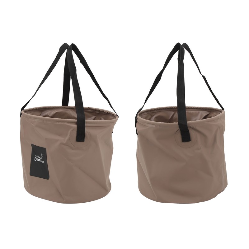 20L Portable Camping Bucket PVC Folding Water Bucket High Capacity