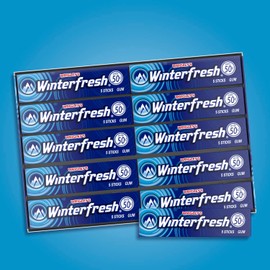 Winterfresh Wrigley's Chewing Gum Bulk Pack, 5 Sticks Per Pack (Pack of 40)