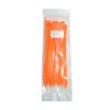 100pk 8 inch Cable tie (18lb) - UL94 V-2 Nylon