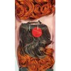 2 x short 100% human weave hair S big curl