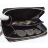 Berkut Diamond Python Coin Purse, Glossy YKK Zip, Feng Shui