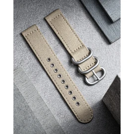 BINLUN Watch Band Canvas Watch Strap Quick Release Fabric Watch Strap Fabric Double Fabric Replacement Strap High Breathability Adjustable Unisex 18mm, 20mm, 22mm, 24mm 7 Colors with Silver/Black