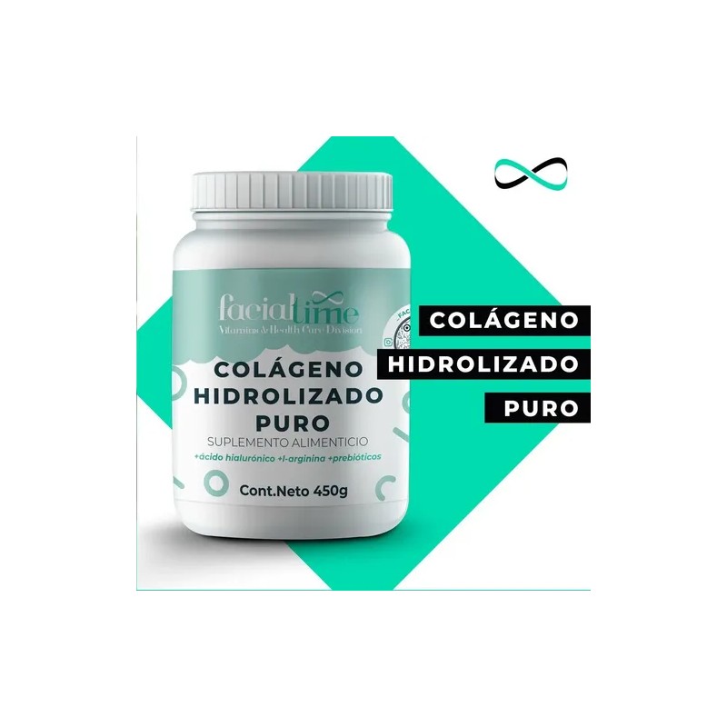 Kit 2 Colágeno Hidrolizado Ácido Hialurónico 450 Gr