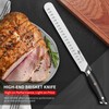 MAD SHARK Brisket Slicing Knife, 12 inch BBQ Knife Razor