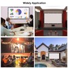 Projector Screen,100inch- 16:10 HD Portable Movie Screen Outdoor Projection Movies