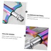 OHPHCALL 1pair Aluminium Alloy Bike Pedals Lightweight Anti-Skid Spindle Pedals
