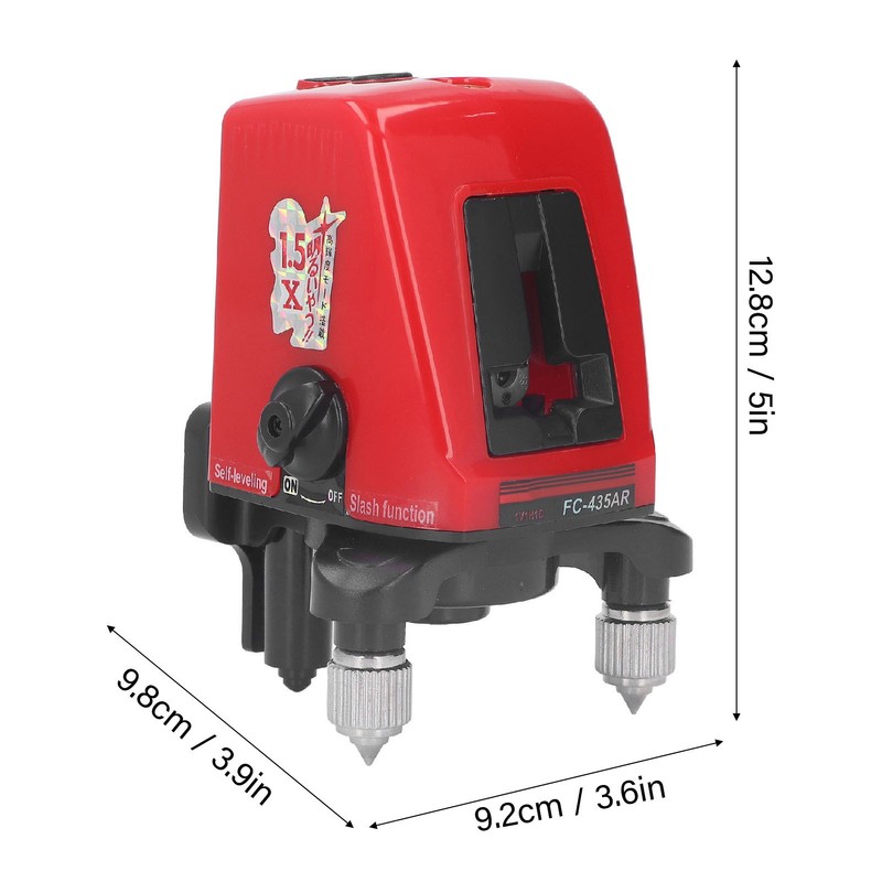 Self Leveling Laser Tool Red Beam Rechargeable Horizontal Vertical Electronic