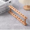 YAQI Wood Razor Holder Display Storage For 7 hole Multiple