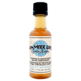 3-In-1 Man Made Wash - Absolute Mahogany by 18.21 Man Made for Men - 1.7 oz Shampoo, Conditioner and Body Wash