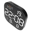 Digital Clock Large Screen LED USB 5V Remote Multifunctional Temperature