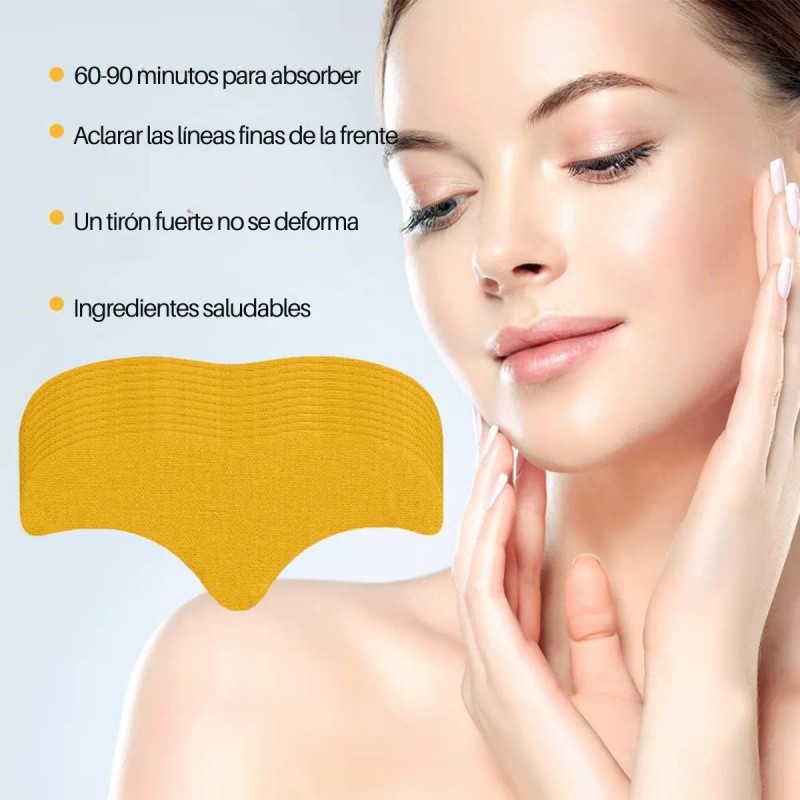 🔥 Parches antiarrugas frente 30pz universo en línea hidratante Vitaminas