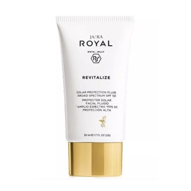 Jafra Royal Jelly Revitalize Solar Protection Fluid Broad Spectrum SPF