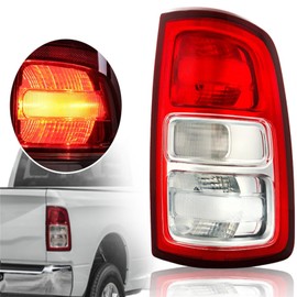 LABLT Tail Light Assembly Replacement for 2019 2020 2021 2022 RAM 2500 Brake Light Right Side Halogen White Decorative Frame Replacement for 68361714AD