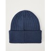 Tommy Jeans Women's Tjw Flag Beanie Knitted Hat, Twilight Navy,