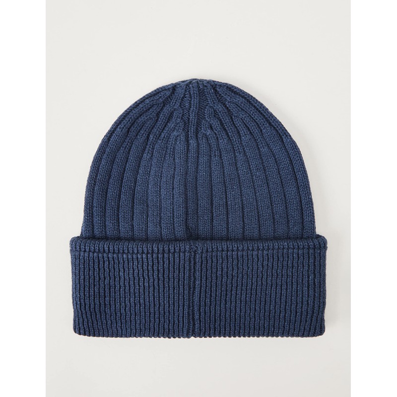Tommy Jeans Women's Tjw Flag Beanie Knitted Hat, Twilight Navy,
