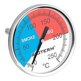Thermometer for Oven BBQ Smoker Grill Smoke Thermometer Up To 250° New 101200