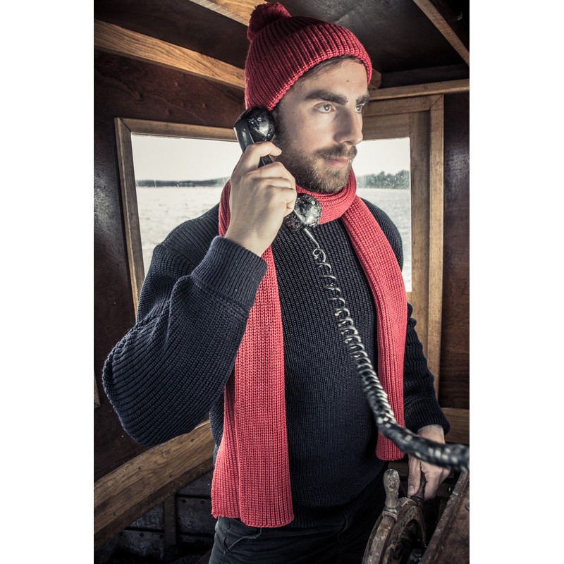 Blauer Peter - Knitted Scarf - Merino - 10 Colours,