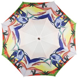 VON LILIENFELD Folding umbrella Franz Marc: "Blue Horse"