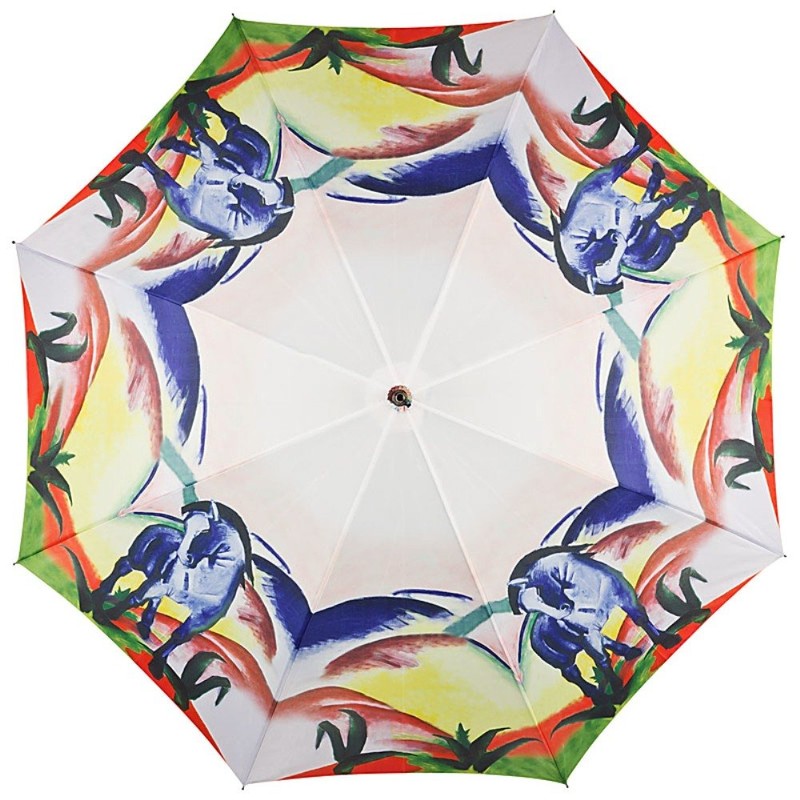 VON LILIENFELD Folding umbrella Franz Marc: "Blue Horse"