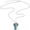 DALANE Enamel Alloy Cute African Elephant Necklace Animal Pendant Novelty