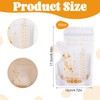 Invalidism 120 Pcs Breast Milk Storage Bag,250ml Disposable Milk Storage