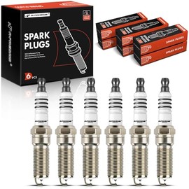 A-Premium Iridium Platinum Bujías compatibles con Ford F-150 2011-2019, Explorer 2013-2019, Transit-150, Transit-250, Transit-350, Transit-350 HD, Tauro, Expedition, Flex, paquete de 6