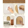 YINGXUN Self-Adhesive Arch Pin Cork Board Large 17.7" x 23.6"