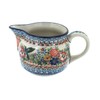 Blue Rose Polish Pottery Hummingbird Small Pitcher