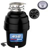 Waste Maid 10-US-WM-458-3B Garbage Disposal Anti-Jam Stainless Steel Food Waste