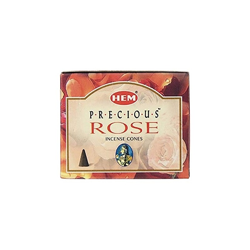 Hem Cones Precious Rose - 10 Cones - Hem Incense