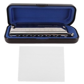 Chromatic Harmonica Metal 12 Holes 48 Tones Mouth Organ Harmonicas for Beginner Students