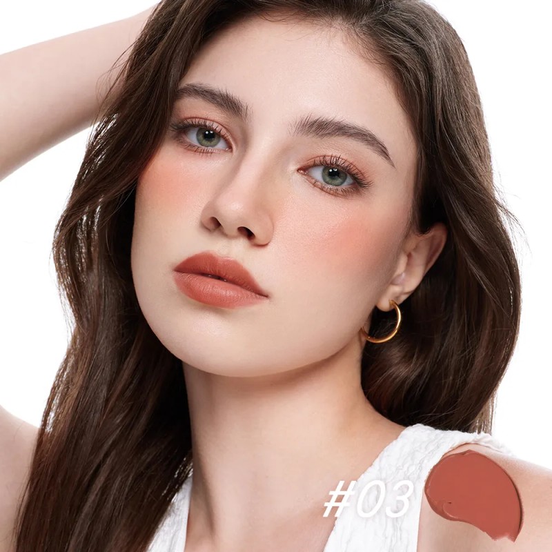 Rubor En Crema O.two.o Blush 3 En 1 Rubor, Labial