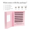 Self Adhesive Press On Eyelashes | Double Pre Glued Strips,
