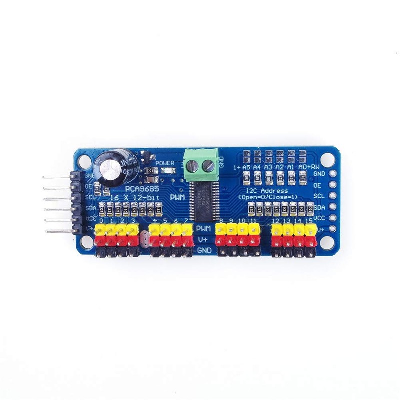 ANGEEK PCA9685 16 Channel 12 Bit PWM Servo Driver Motor