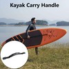 bociloy 4PCS 2 Hole Kayak Carry Handles, Non-Slip Rubber Kayak