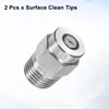 HARFINGTON 2pcs Surface Clean Tip 25 Degree 1/4 Inch NPT