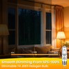 Blakapoo JDE11 120V 100W Halogen Light Bulbs, T4 Mini Candelabra
