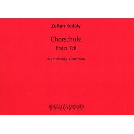 Chorschule: 50 einstimmige Kinderreime. Vol. 1. children's choir.