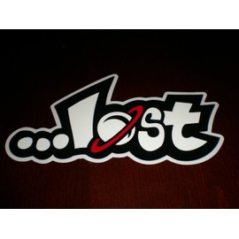 Lost Enterprises Genuine Lost Enterprises Large 7" Sticker Surf Skate Snowboard Surfboard Board