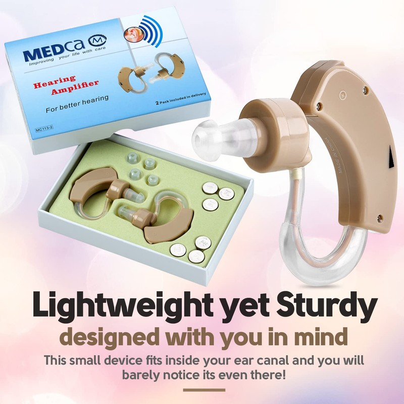MEDca BTE Hearing Aids for Seniors - Behind the Ear