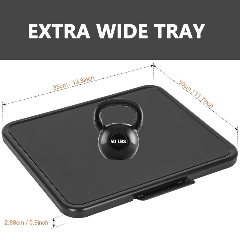 Kitchen Caddy Sliding Tray, Appliance Coffee Maker Slider Large Rolling