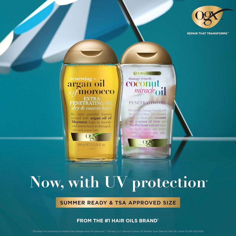 OGX, Tratamiento Capilar Reparador de Aceite de Coco, 100 ml