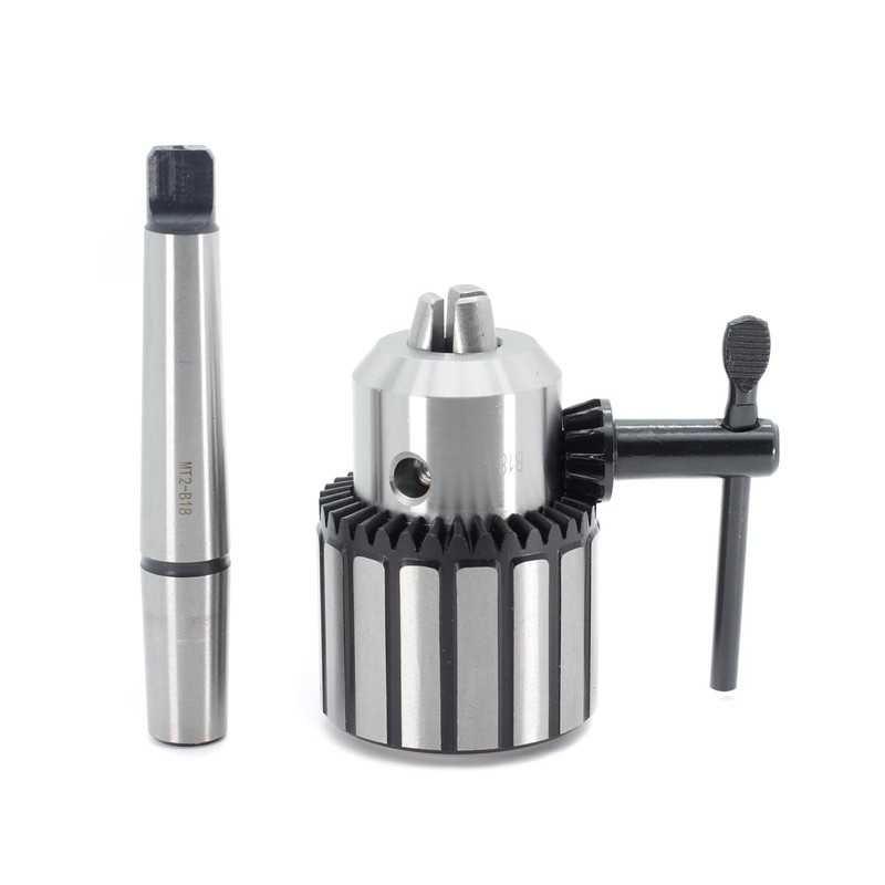 Drill Chuck JESTUOUS B18 Key Type 5/8 Inch(1-16mm) with MT2