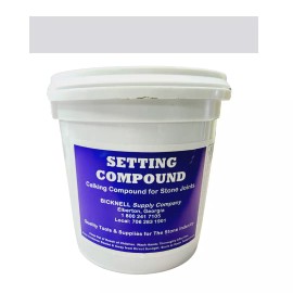 Granite City Tool Monument Setting Compound - 1 Gallon - Light Gray